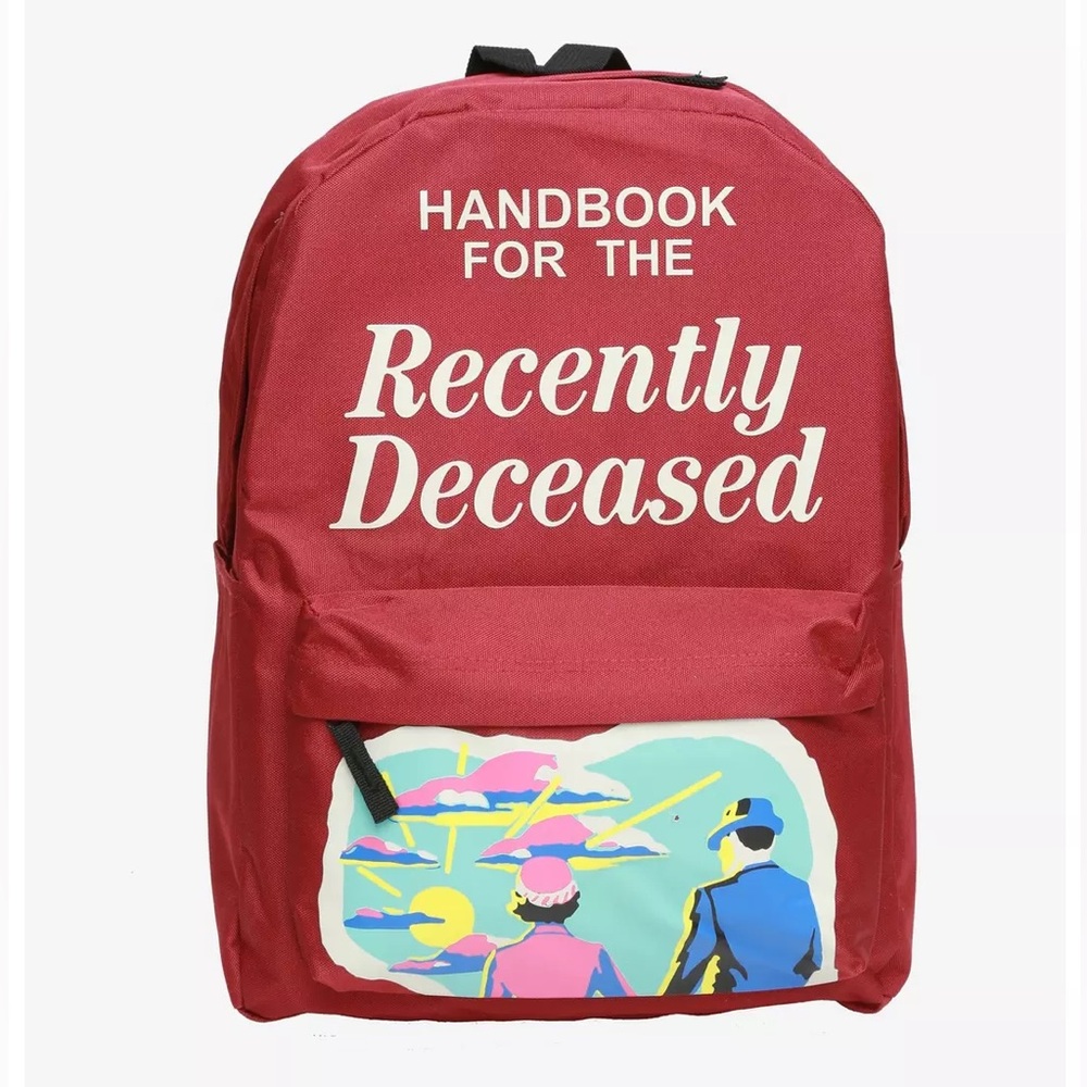 Beetlejuice Handbook For The Recently Deceased Backpack - New